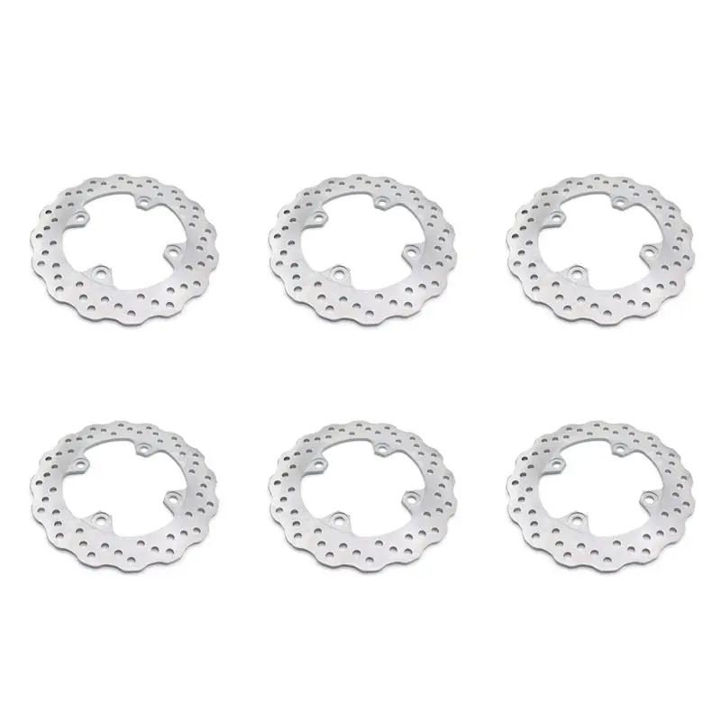 AB56-6X Motorcycle Rear Brake Disc Rotor For Kawasaki Ninja ZX-6R ZX636 ZX-9R ZX-10R 650 Cc Versys ER-6F ER-6N Z750 Z1000