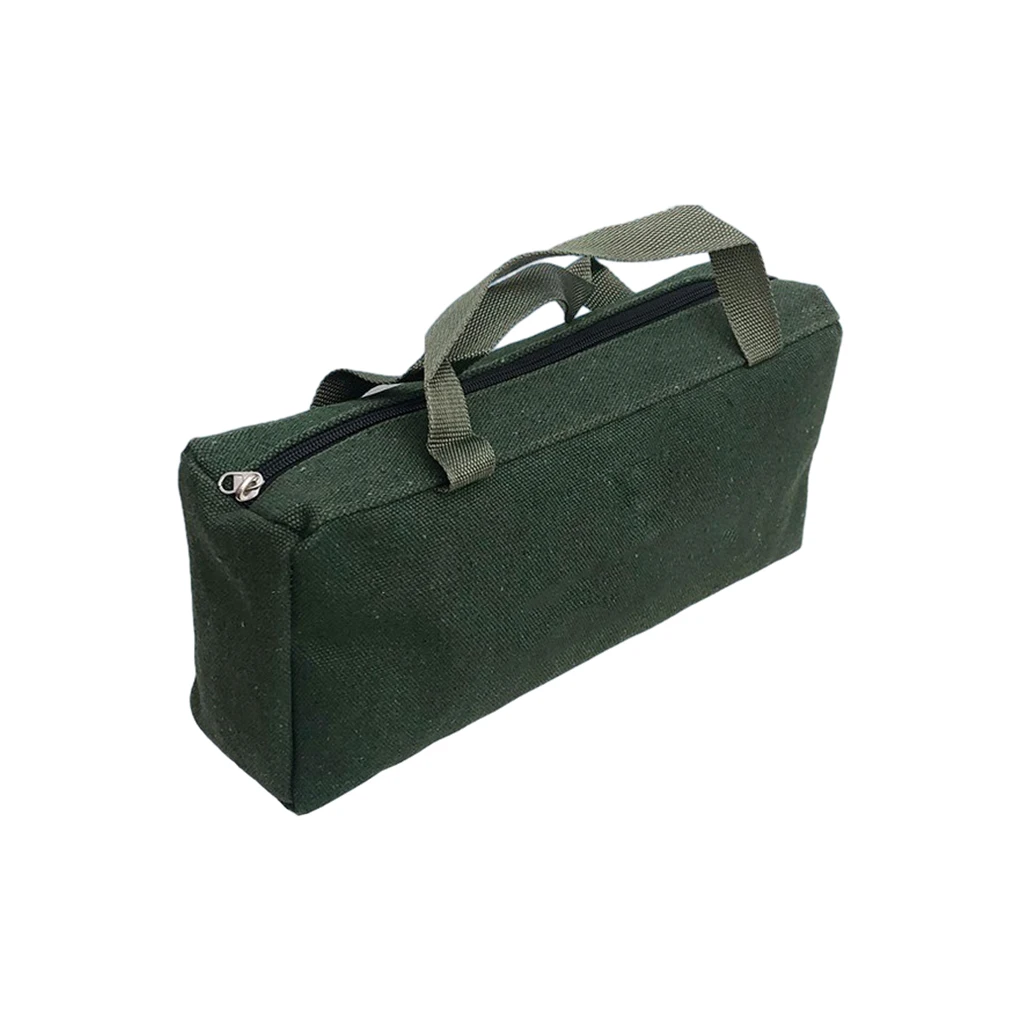 Electrician Carpenter Tool Carrying Bag Traveling Portable Storage Tote Bags Zipper Pouch Outdoor Equipment 35x15cm