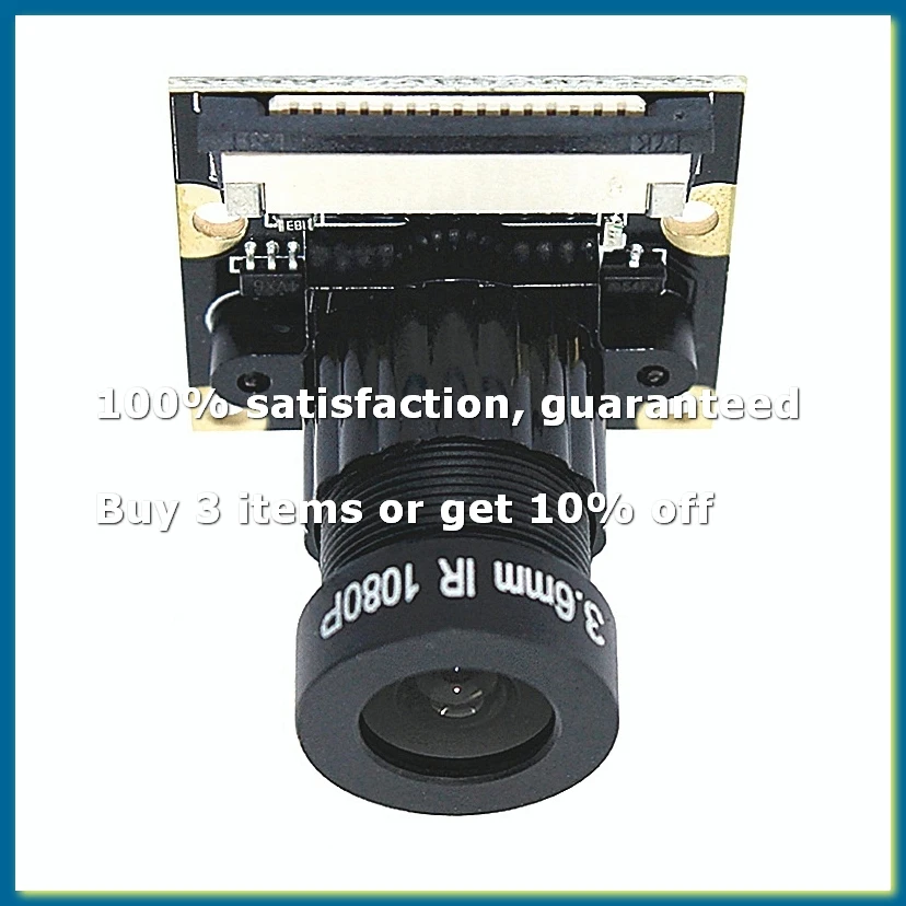 ✿5MP OV5647 Camera Module Non-Night Vision Version for 75 Degree 3.6mm Adjustable Focus 1080P HD Webcam