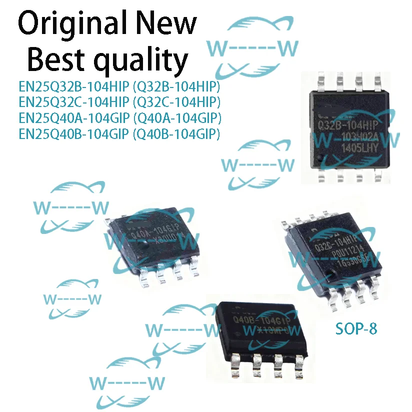 (5-30 PCS) EN25Q32B-104HIP Q32B-104HIP EN25Q32C-104HIP Q32C-104HIP EN25Q40A-104GIP Q40A-104GIP EN25Q40B-104GIP Q40B-104GIP IC
