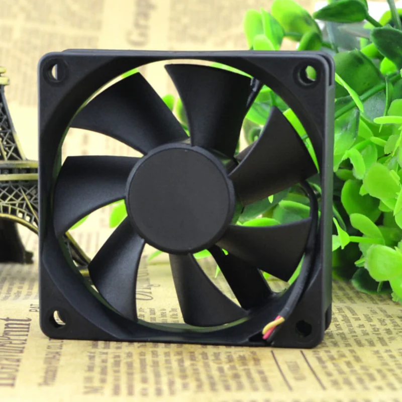 d 1PCS For SUNON GM1207PKV1-A | 70×70×20mm DC12V 1.7W 7CM 3-Wire Mute Axial Fan