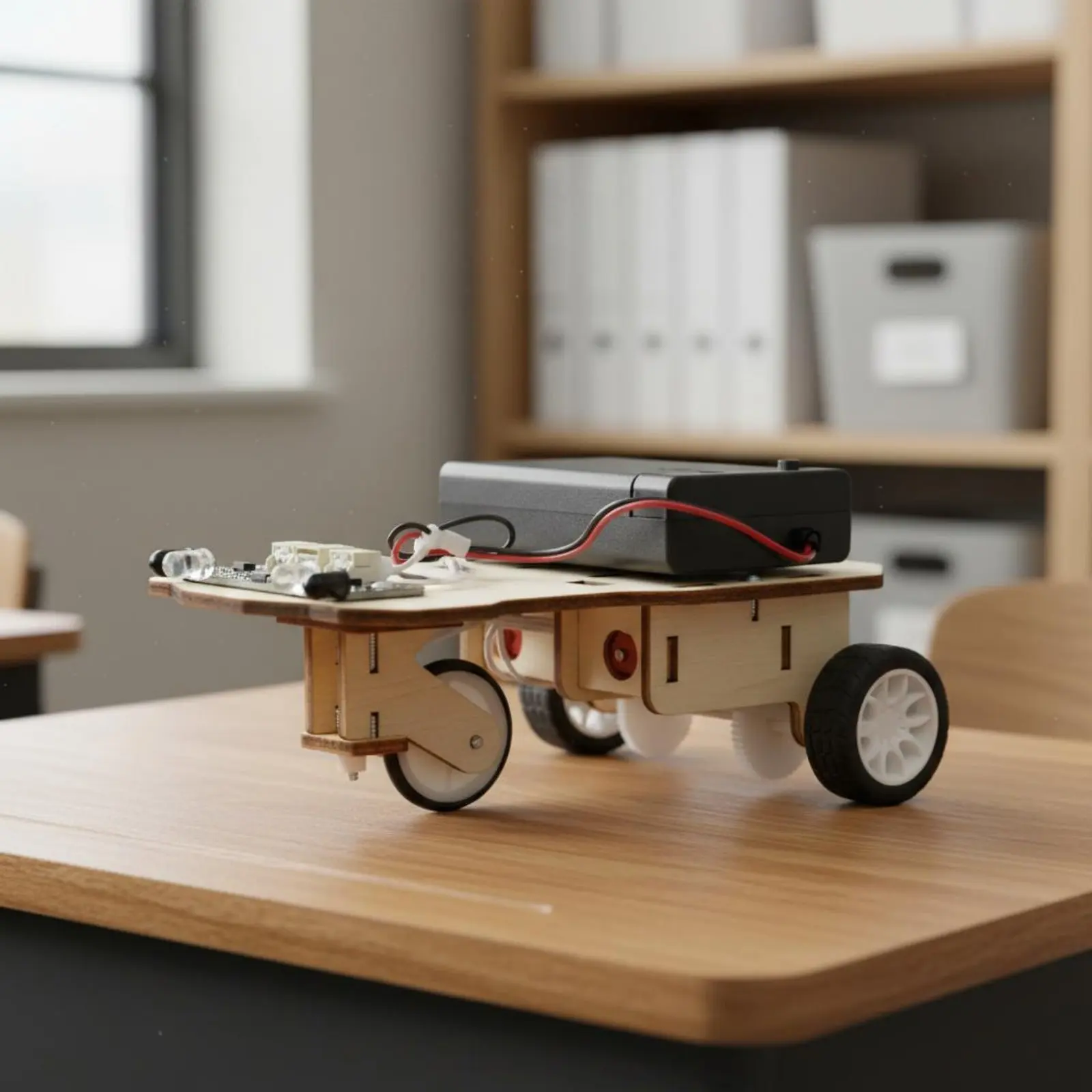 Деревянный интеллектуальный на – обзор и цена Science Robotics