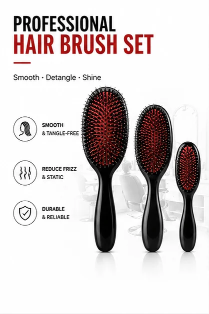 Coussin d'air de coiffure peigne à cheveux femmes antistatique cuir chevelu Massage brosse à cheveux humide bouclés démêlant peignes outils de salon de coiffure fournitures