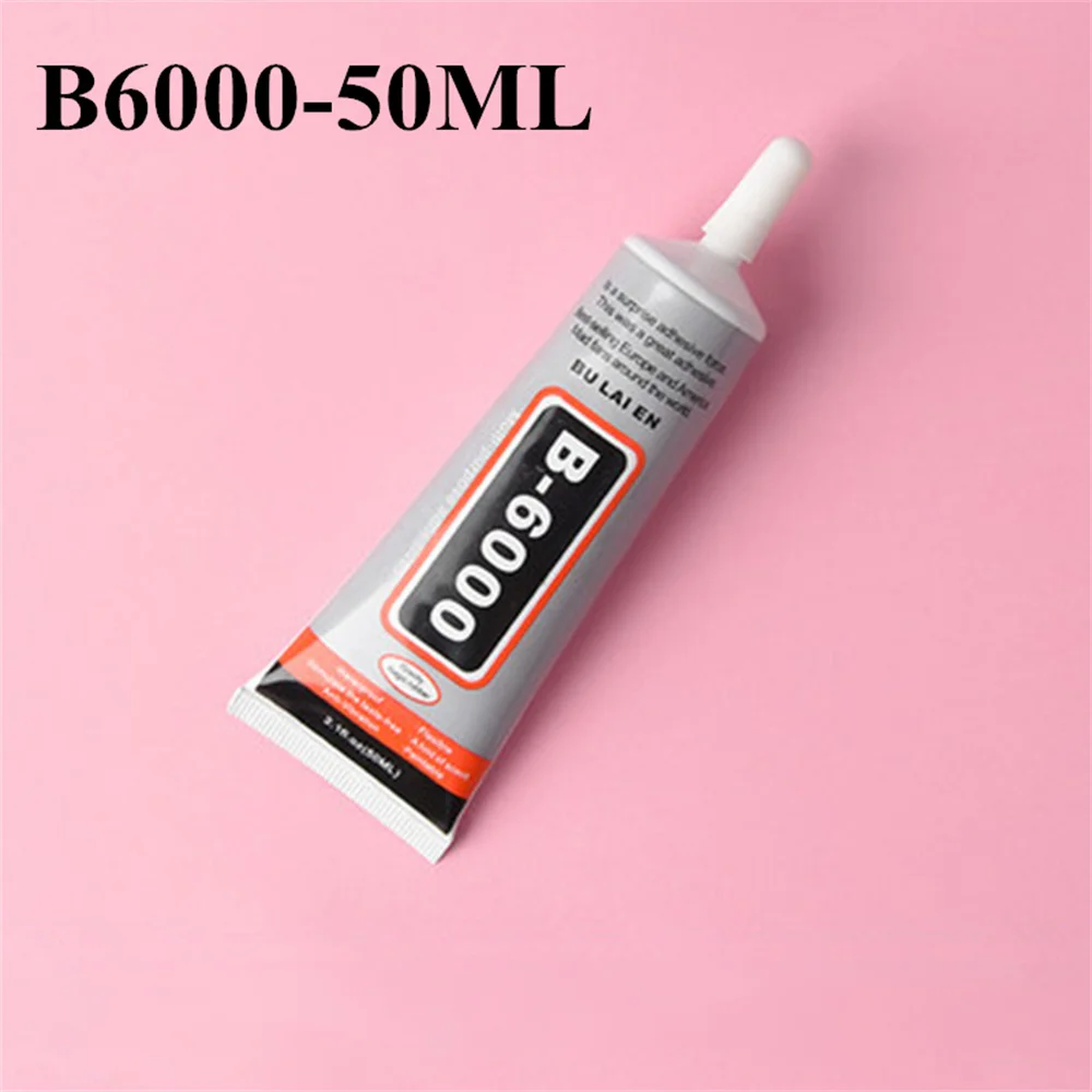 

B6000 50ml Multipurpose Industrial Adhesive DIY Jewelry Crafts Crystal Rhinestone Repair Phone Frame Screen Glass Glue Tools