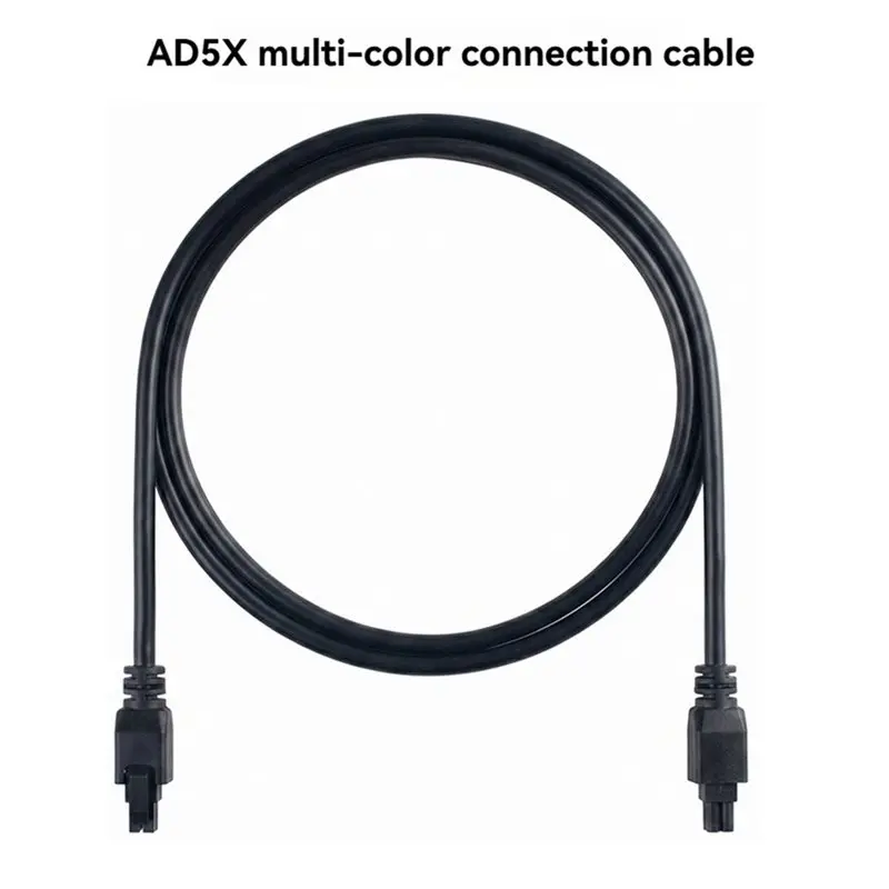 YSS-Multi-Color Kit Connection Cable 4Pin Head With Connector Total For FLASHFORGE AD5X, 800Mm Cable Length