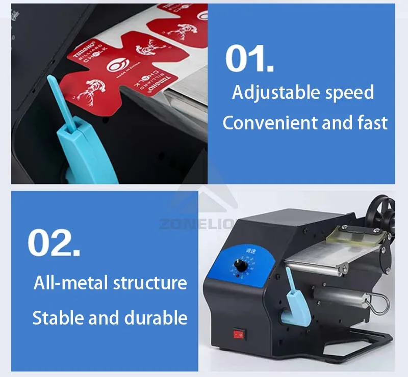 For Electronic Components And Parts Automatic Label Dispensing Machine