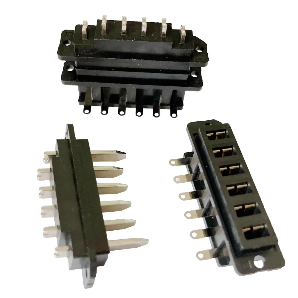 1 set 2/3/4/5/6 Pin Electric Bicycle Battery Box Discharge Connector Plug Reliable Practical and Durable Connector for E bikes