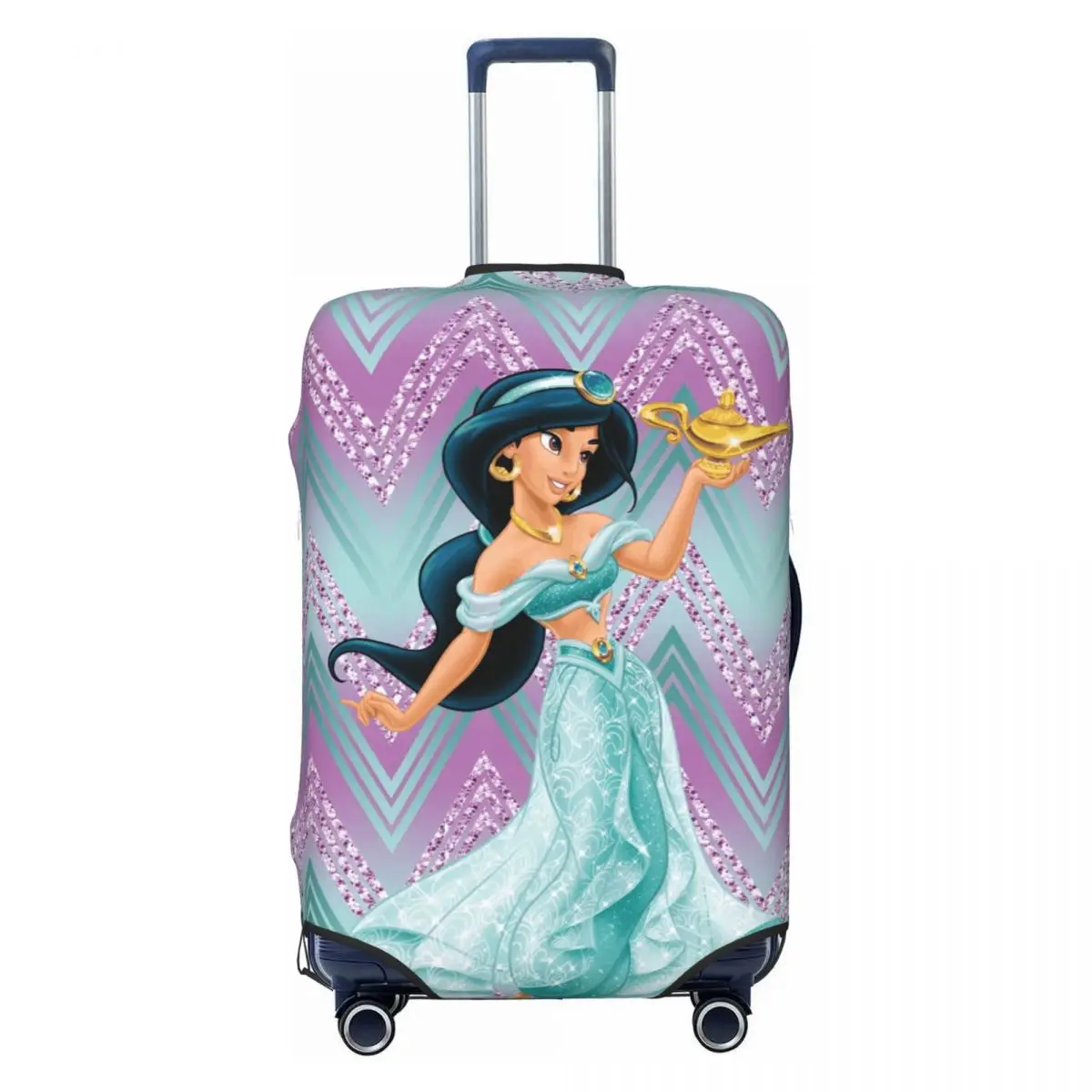 

Custom Cute A-Aladdines Cartoon Hot Luggage Cover Protector Elastic Movie Travel Suitcase Covers