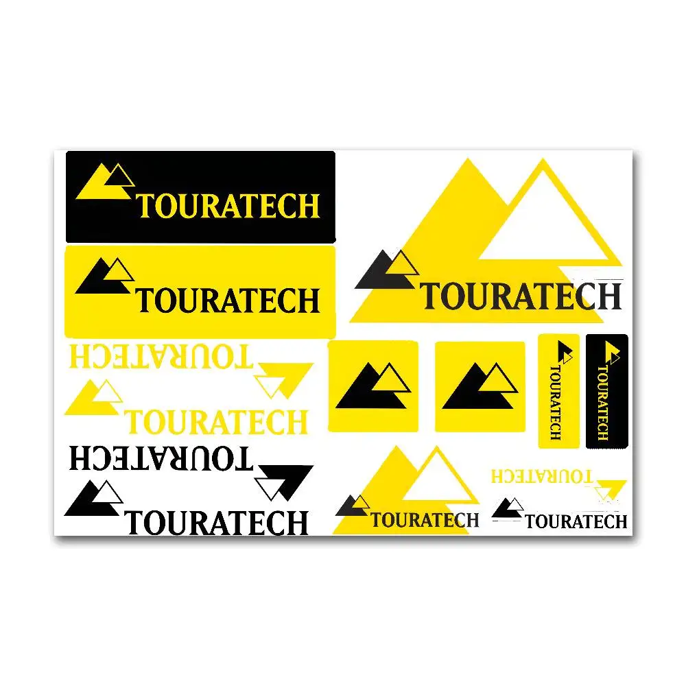 AliExpress NONE 1PC Bike Motorcycle Car Locomotive Reflective Laser Sticker Styling Vinyl Decal Stickers Decoration FOR T-TOURATECH