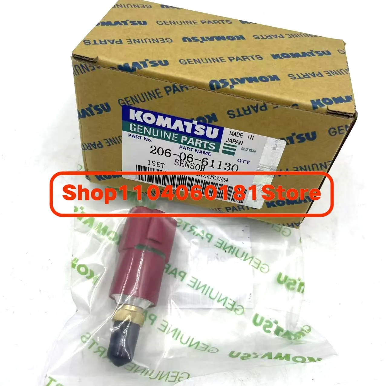 

Pressure Switch Sensor for Komatsu Excavator Parts PC200-7, PC220-7, Excavator Parts 206-06-6, 61130, 206066, 1130, 20PS579-21