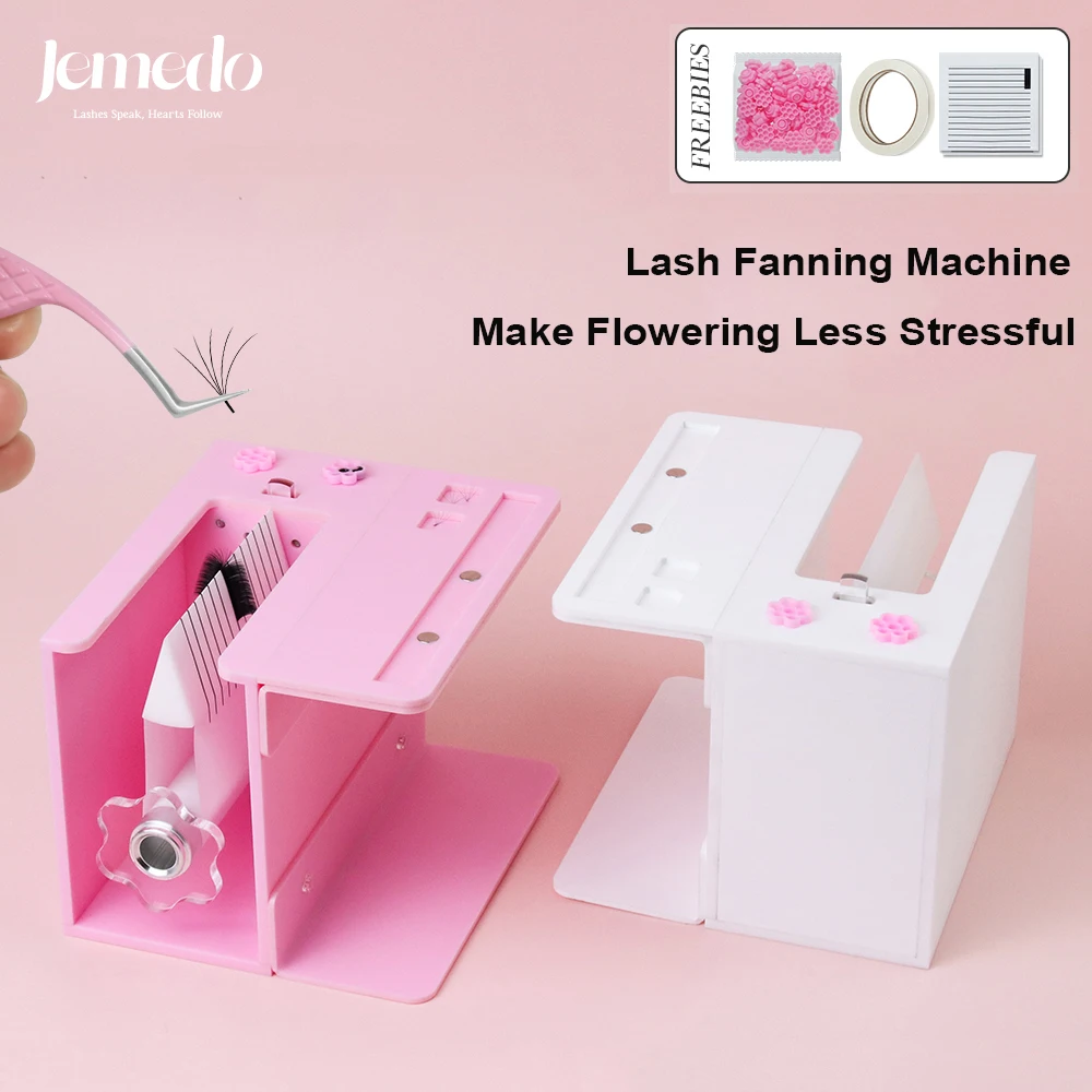 JEMEDO Lash Root Splitter Machine For Making Fans Lash Separator Eyelash Fanning Machine To Create Volume Lash Extension Easier