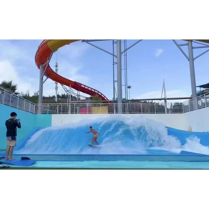 Commercial Water Park & Theme Park Attraction Equipment Custom Flow Rider Surf Pool Surf Simulator for Sale