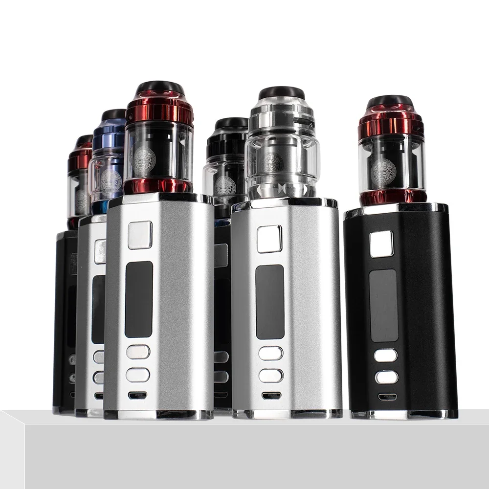 Zeus X RTA Tank 200W Vape Box Mod Kit Atomizer 3.5ml/4.5ml 25mm Dual Coil Rebuildable Vaporizer 4500mah Battery Vape Box Mod Kit