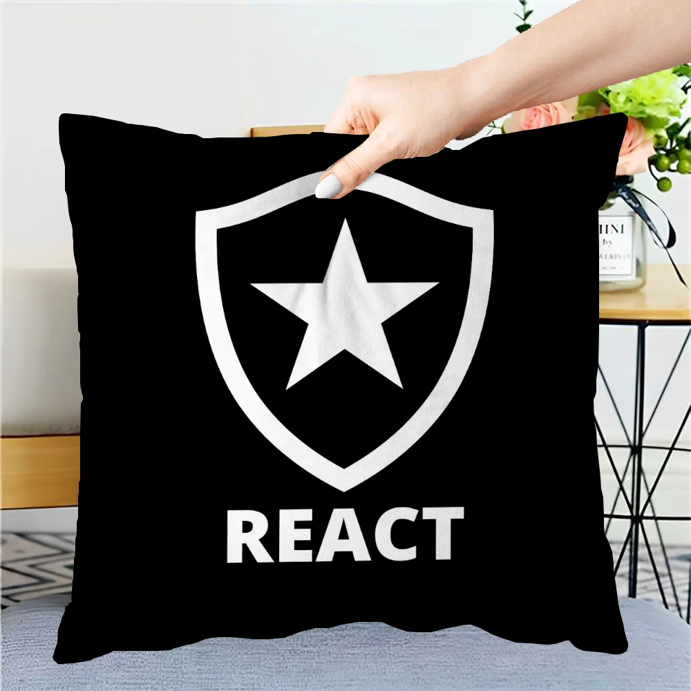 Cushion Cover Pillow Cover Pillowcase Cover for Pillow Fundas De Cojines B-botafogo-o Fc Cushion Covers Living Room Home Pillows