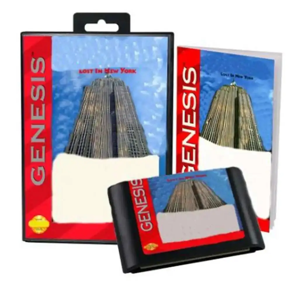 لعبة HOT Homes Alone 2 مع صندوق ودليل لخرطوشة ألعاب Sega MD 16 بت نظام Megadrive Genesis