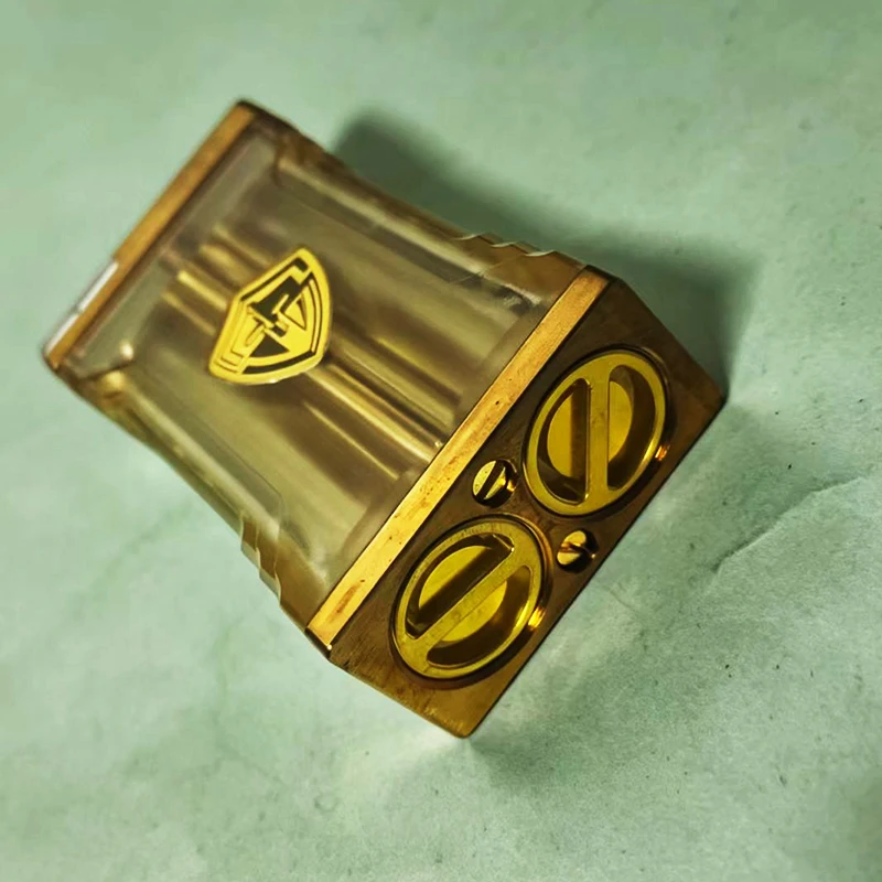 DIY şövalye mech mod 18650 Pil Cam Tüp for510 Tankı Mekanik Mech Modları Dekoratif aksesuarlar