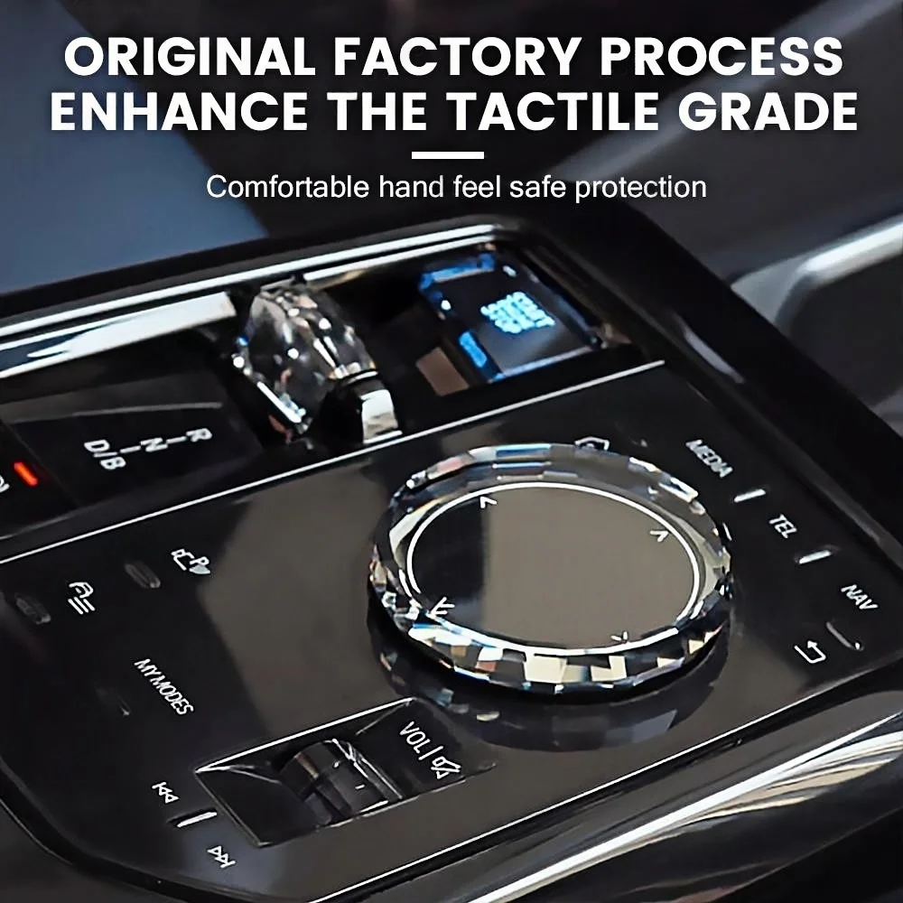 Plug & Play For BMW G60 G61 G70 New 5/7 Series M5 G90 iX i20 2024+ Gearbox Lever Handle Car Decorate Accessories Precise Fit view 5