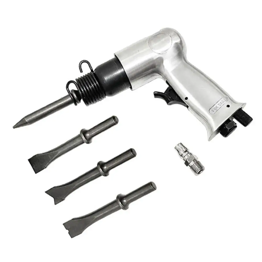 

Durable Straight Type Air Hammer Powerful Handle 1/4" Industrial Shovel Hammer Handheld Rust Remover Head