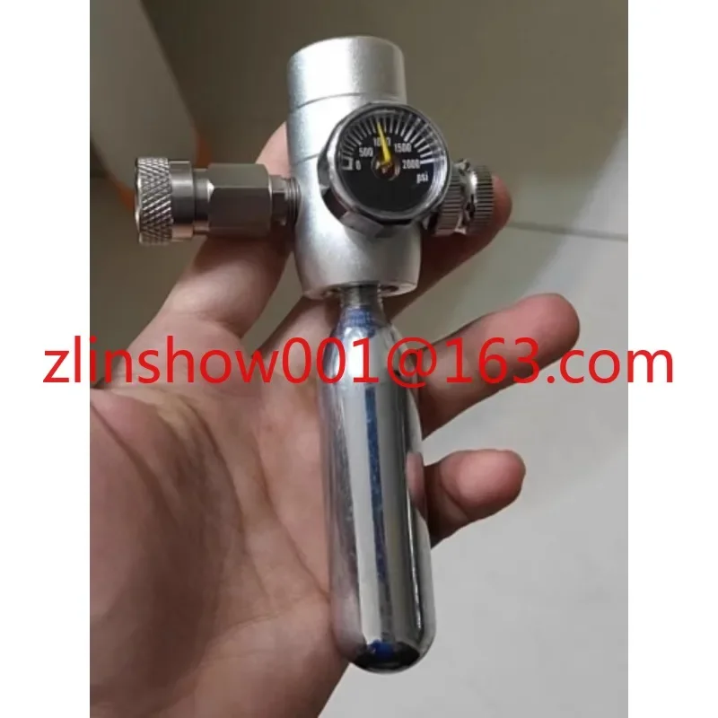 Pneumatic coffee machine accessories CO2 CO2 pressure reducing valve can control pre-extraction constant pressure output camping