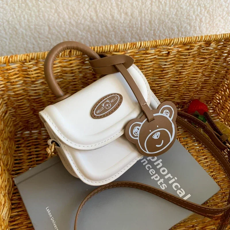 

Children Messenger Bags Purse and Handbag Fashionable Retro Crossbody Bag for Girl Designer Bags Mother Kids Bags for Girl Sac