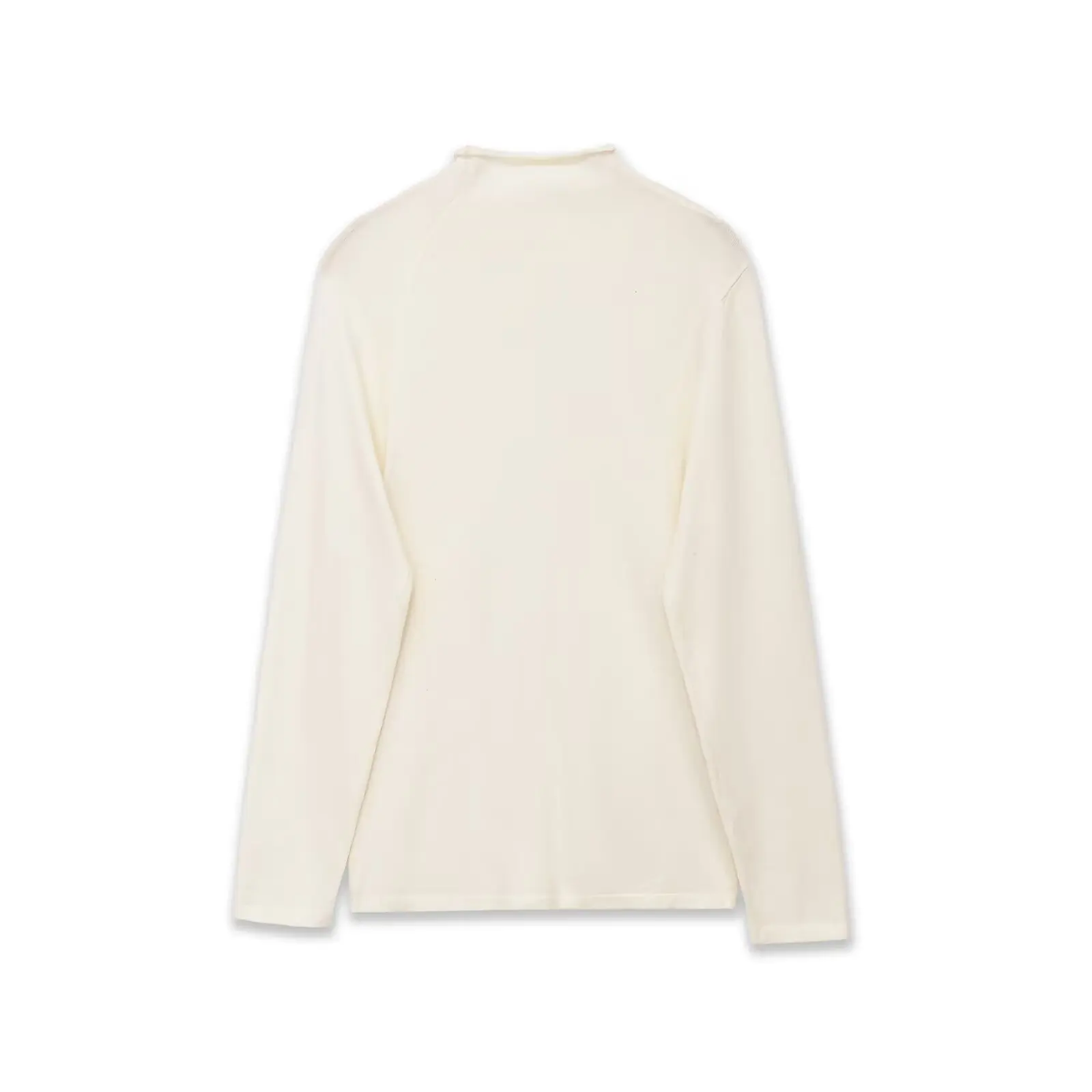 Estilo europeu e americano 2025 novo inverno feminino elegante e versátil suéter de manga comprida com gola alta