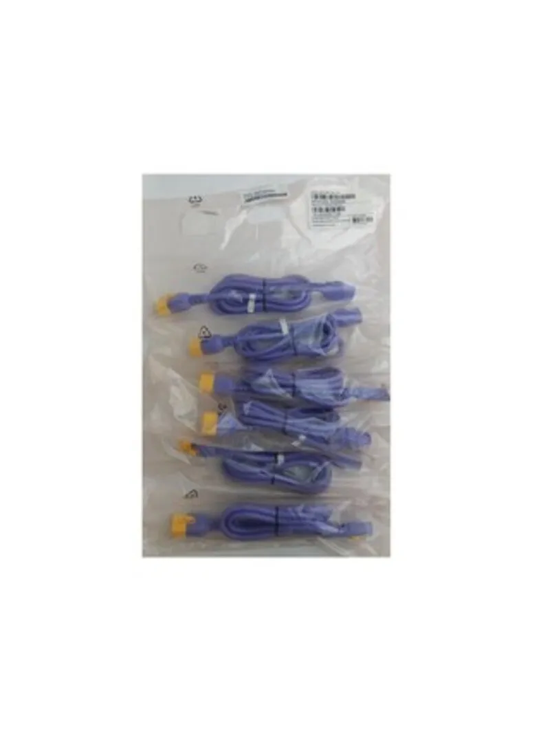

APC AP8706S-NAX809 Power Cord Kit - C13 To C14 - Locking - 6 Feet - 6-Pack - Purple