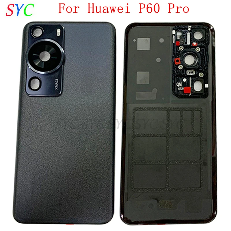 

Original Rear Door Battery Cover Housing Case For Huawei P60 Pro Back Cover with Camera Lens Logo Repair Parts