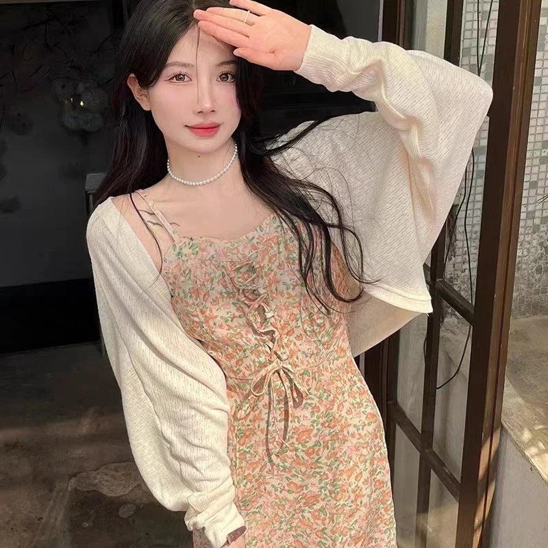 plus Size Ice Silk Knitted Sun Protection Open Cardigan Top Women Summer Thin Hollow out Design Long Sve ort Length Loos...