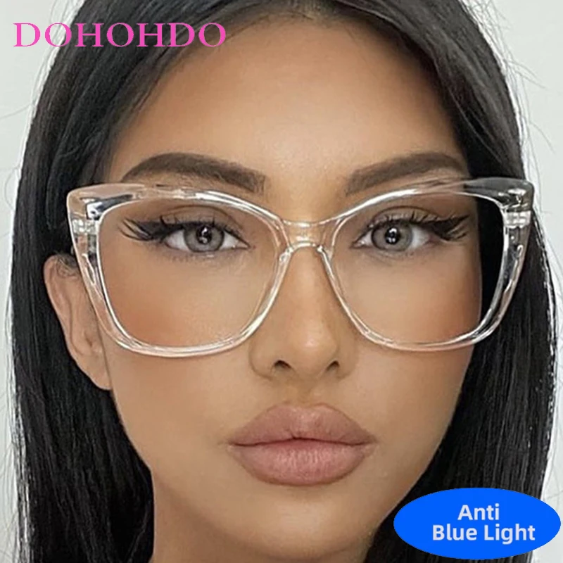 

TR90 Vintage Luxury Brand Design Cat Eye Anti Blue Light Glasses Women Men Computer Play Games Optical Eyeglasses Lentes Очки