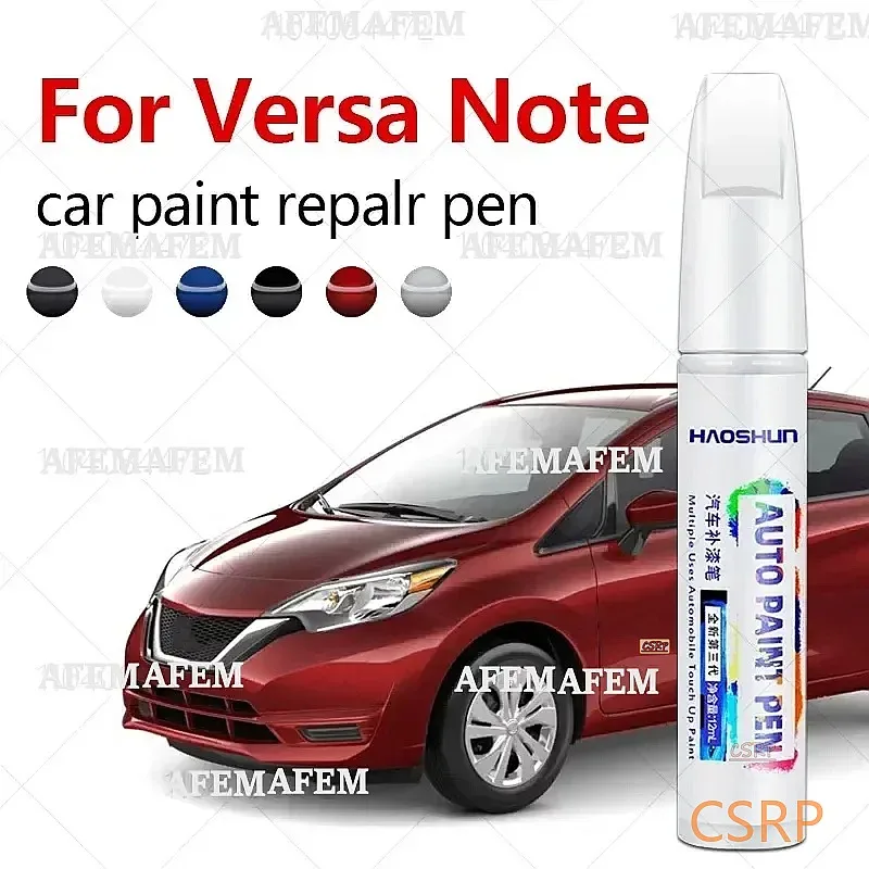 Paint Repair Pen Touch Up Scratch Remover DIY Auto Accessories Black White Gray Blue Red For Nissan Versa Note 2013-2025 E12
