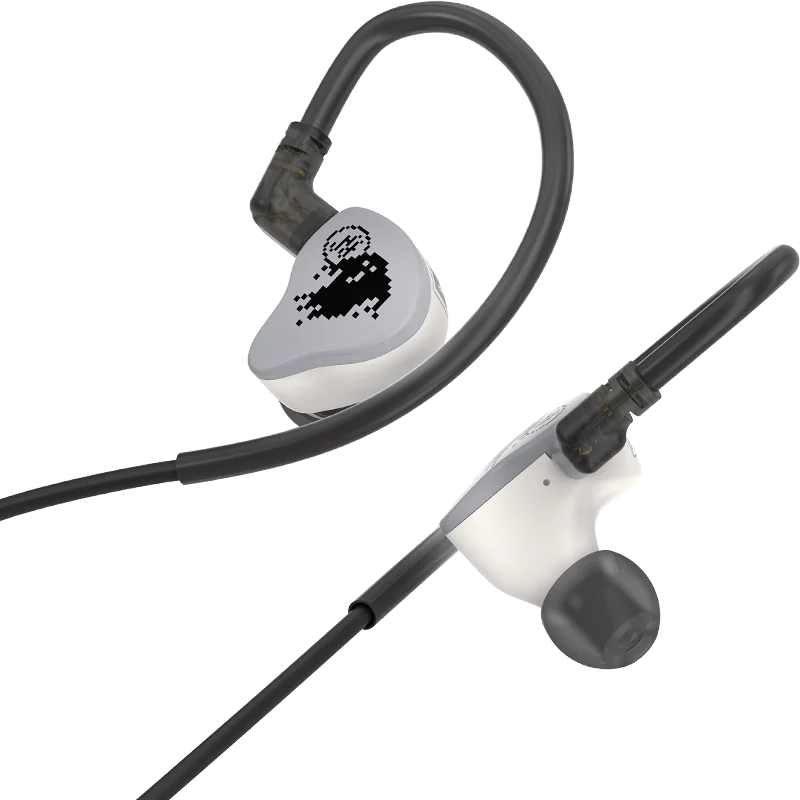 

NF Audio/NF Acous NA3 In-ear Monitor.Wired. Music Earphone with Unique Design 'Pixel Monster'. Free Listen, Less is more.