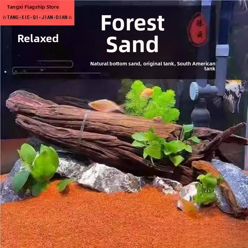 Areia Premium Tropical para Aquário Bot avel, Tamanho Grande, Areia para Cichlida do Lago Sul-Americano...