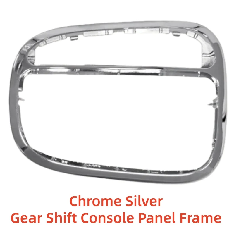 ベンツ W203 C180 C200 C260 センターコンソールフレームトリム CE039110021 光沢クローム仕上げ ギアシフトコンソールパネルフレーム