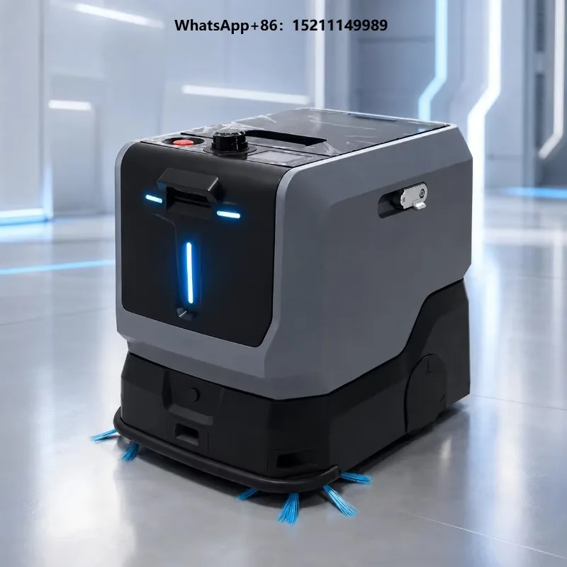 Smart Self-cleaning Vacuum Mopping Sweeping Cleaner Battery Powered Robot
