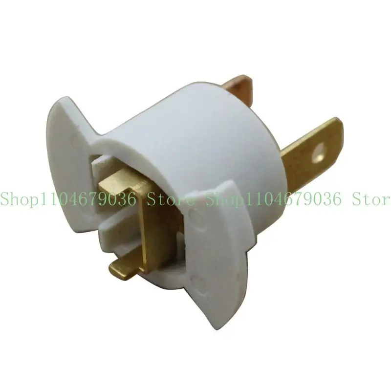 652F Car Headlight Halogen Socket Bulb Lamp Holder Base Durable