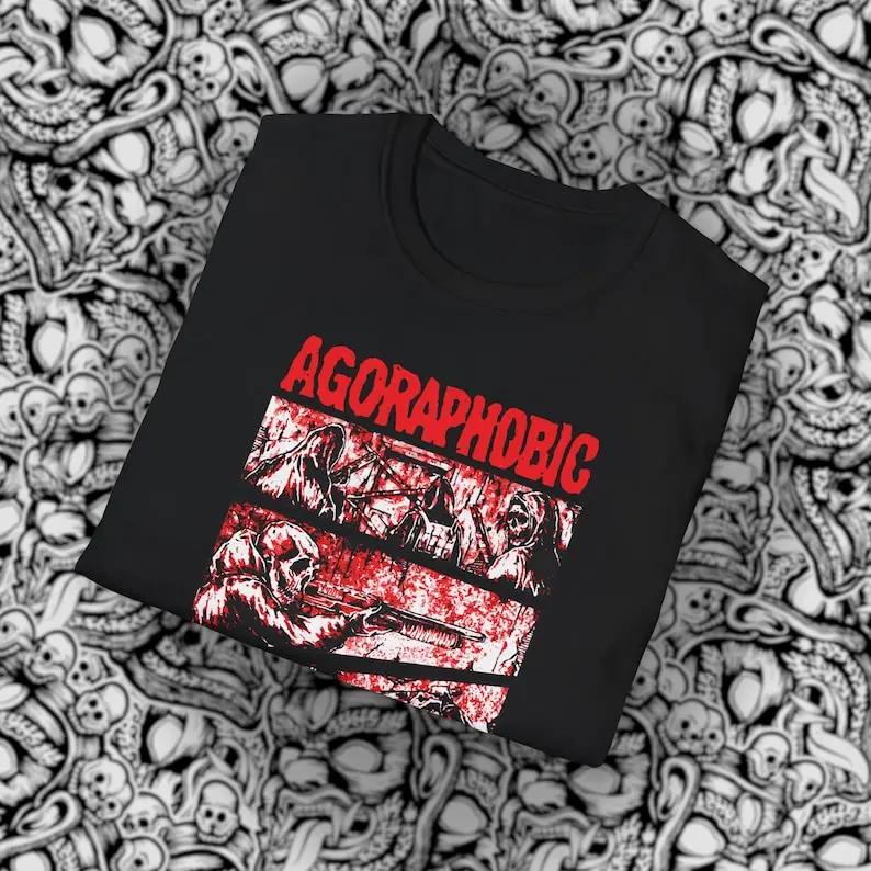 Agoraphobic Nosebleed T-Shirt | Grindcore T-shirt | Metal Band T-shirt