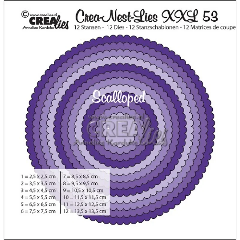New Frame Collection (C) Metal Cutting Dies for Scrapbooking and Card Making Paper Craft Album Decorative Embossing Cut Die