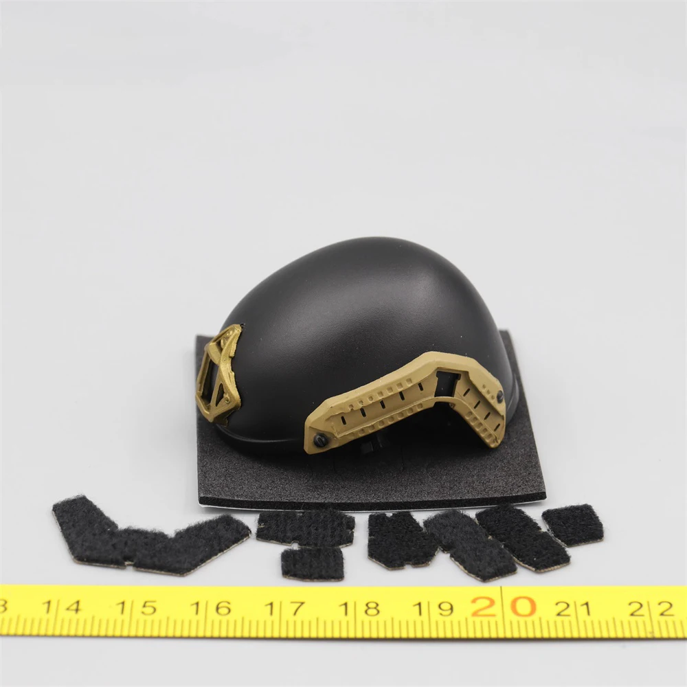 

EASY&SIMPLE ES 26069S US. Soldier PMC Doll Mini Toys Model Helmet Headset Phone PVC Material Not Real For 12” Doll Figure 1/6
