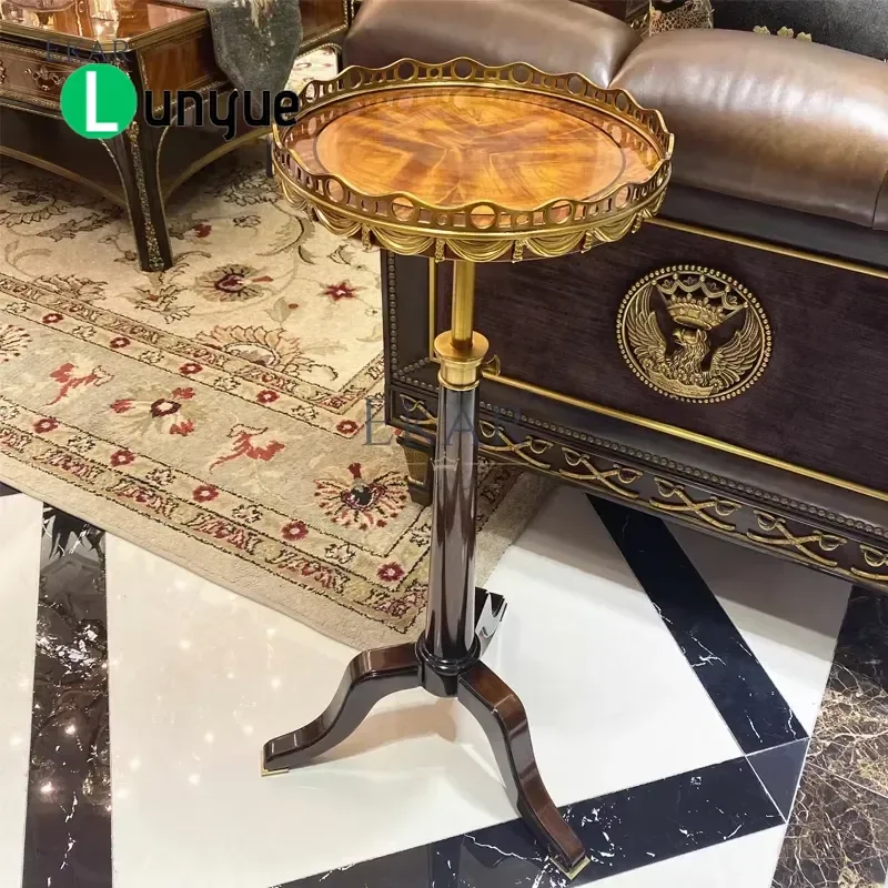 Solid Wood Coffee Table with Triangular Metal Legs Modern Fashionable Living Room Furniture Unique Design Feature