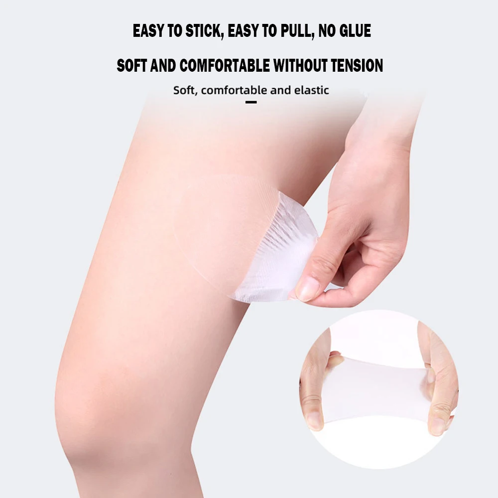 10Pcs/Set Thigh Tapes, Unisex Disposable Invisible Thigh Pads, Body Care Anti-friction Patch for Sports Anti Rubbing Sticker