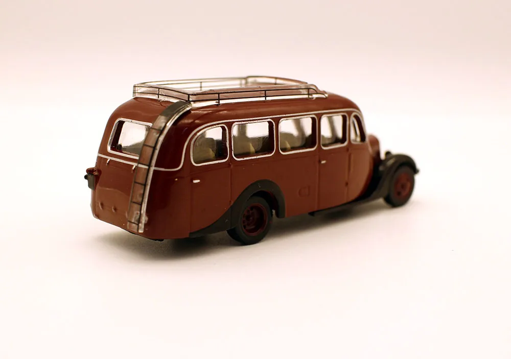 New NorRev 1/87 Scale  U23 Autocar Bus 1947 Vehicle Diecast model Alloy Car HO Scale For Collection Gift