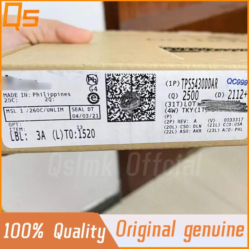 Nouvelle puce originale d'IC de régulateur de sions de puce SOIC-8 de TPS5430 TPS5430DDAR