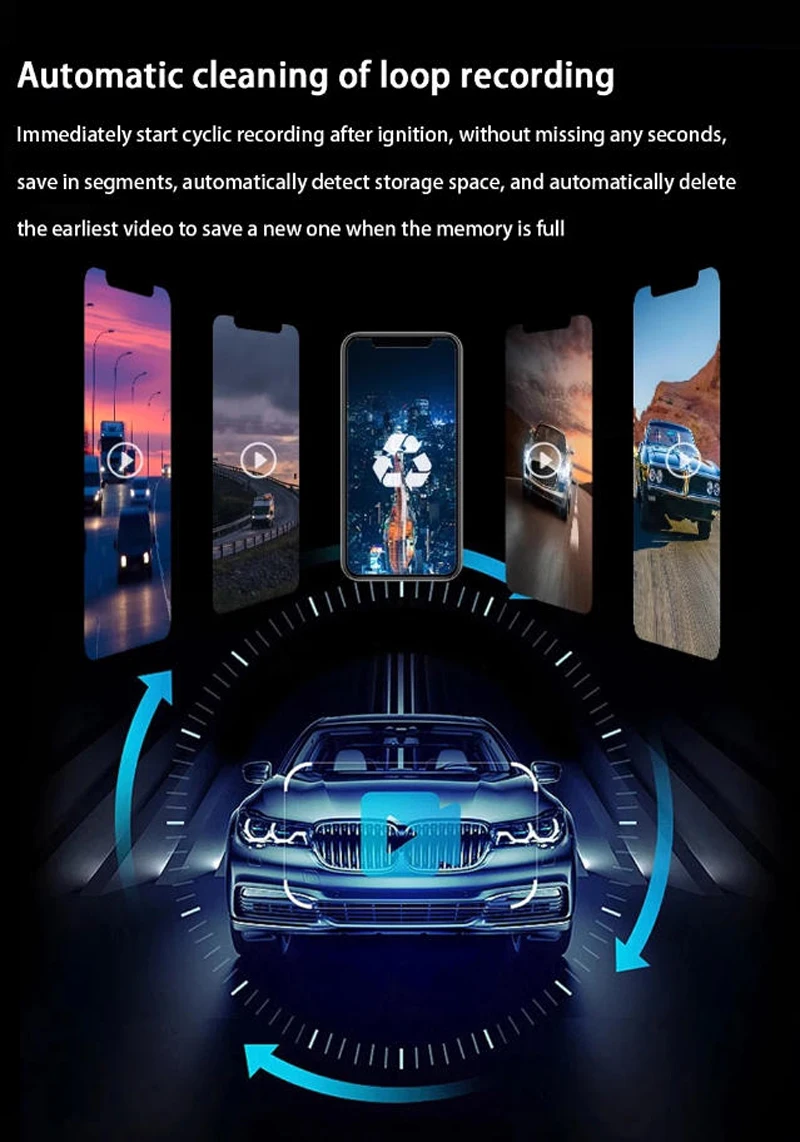 

4K Plug And Play For 10th Honda Accord Inspire 2018 2019 2020 2021 2022 Car Wifi DVR Driving Video Recorder Dash Camera