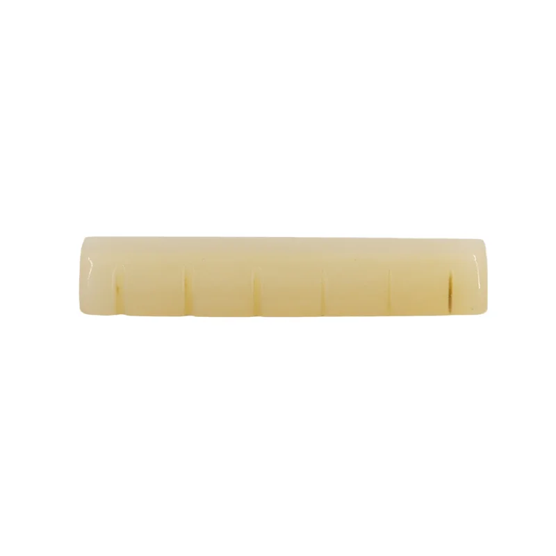 Universal 43mm Bone Nut Pre-Cut Slotted Pure Bone for LP Electric Guitar & Acoustic Guitar Parts & Accessories