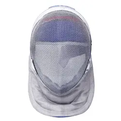 Fencing Mask 350N Epee Helmet Gears Men Women Children Face Cover Fencing Headgear with Padded Bib Fencing Protective Gear