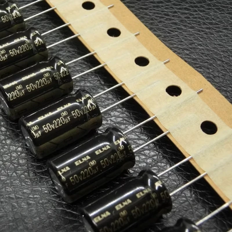 (2 шт.) 220 мкФ 50 В ELNA RFO 50v220uF 10*16 мм Jinzi Audio Fever алюминиевый электролитический конденсатор через отверстие фиксированный конденсатор