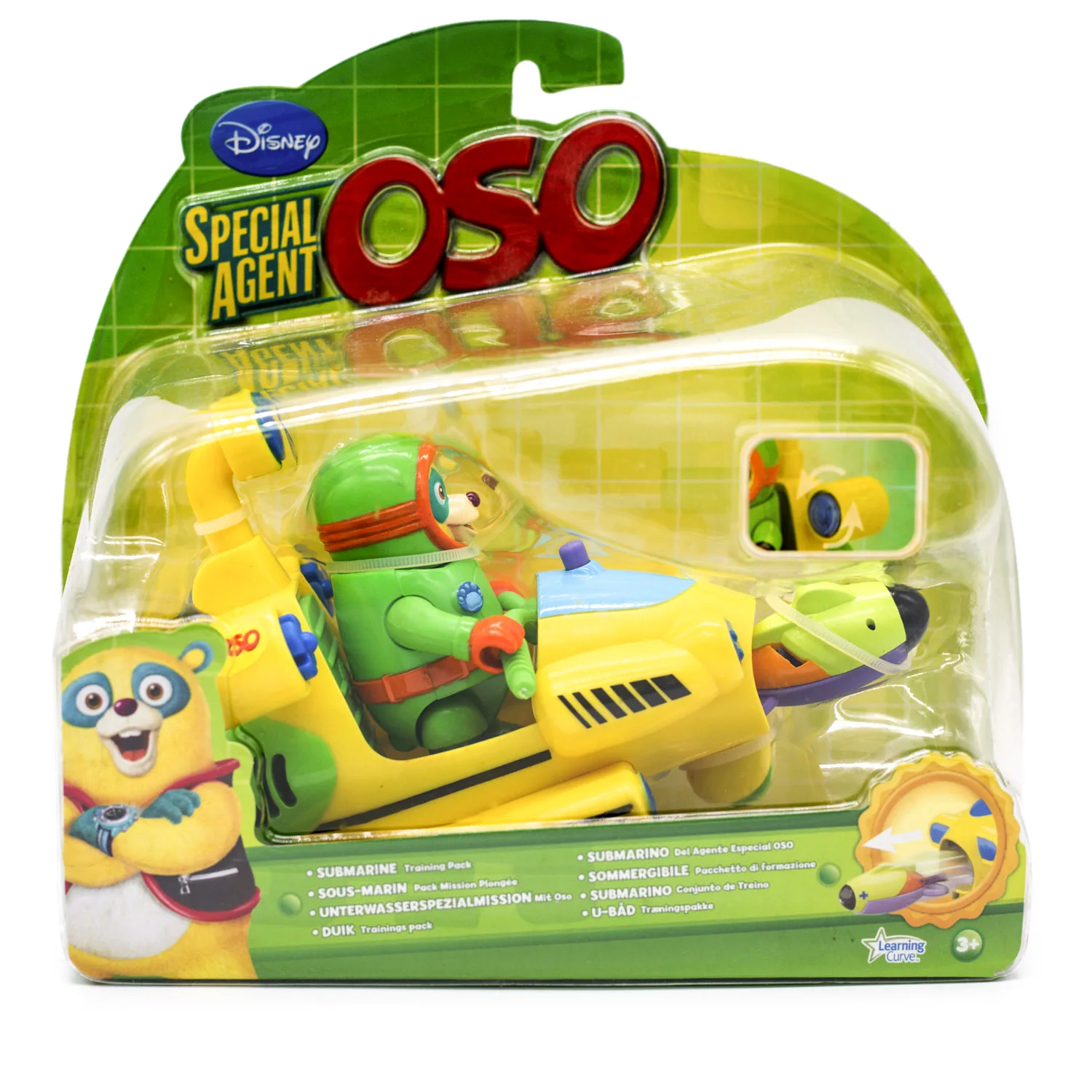 

Disney Junior Special Agent OSO Submarine Training Pack Slid Fire Weapon Action Figure Model Toy Collect Children Birthday Gifts