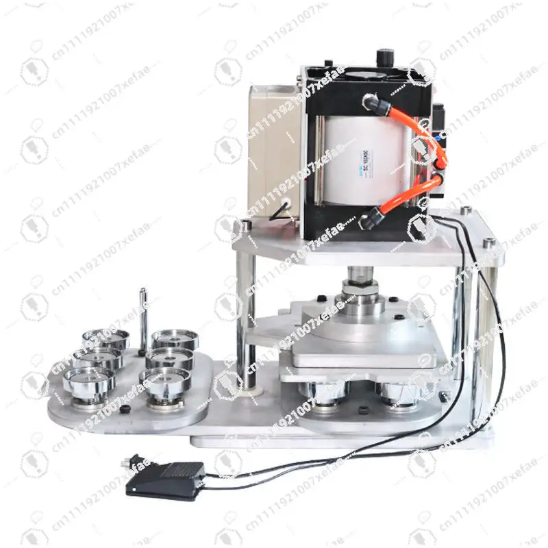 6-Piece Set of New Second-hand Semi-automatic Shoe  Machine Button Machine for Shoes with Core Components of Steel and Aluminum
