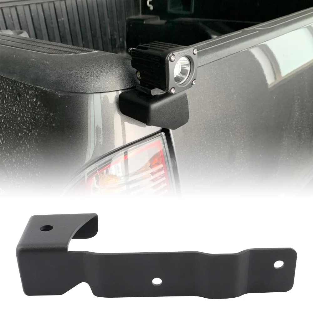 

CB Antenna Whip Flag Mounting Bracket Rear Trunk Flagpole Antenna Brackets Right Side Left Side For Toyota Tacoma 2016-2023