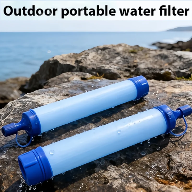 

Outdoor Mini Water Filter Portable Camping Purification Tool Hiking Survival Emergency Supplies Compact Reusable Water Purifier